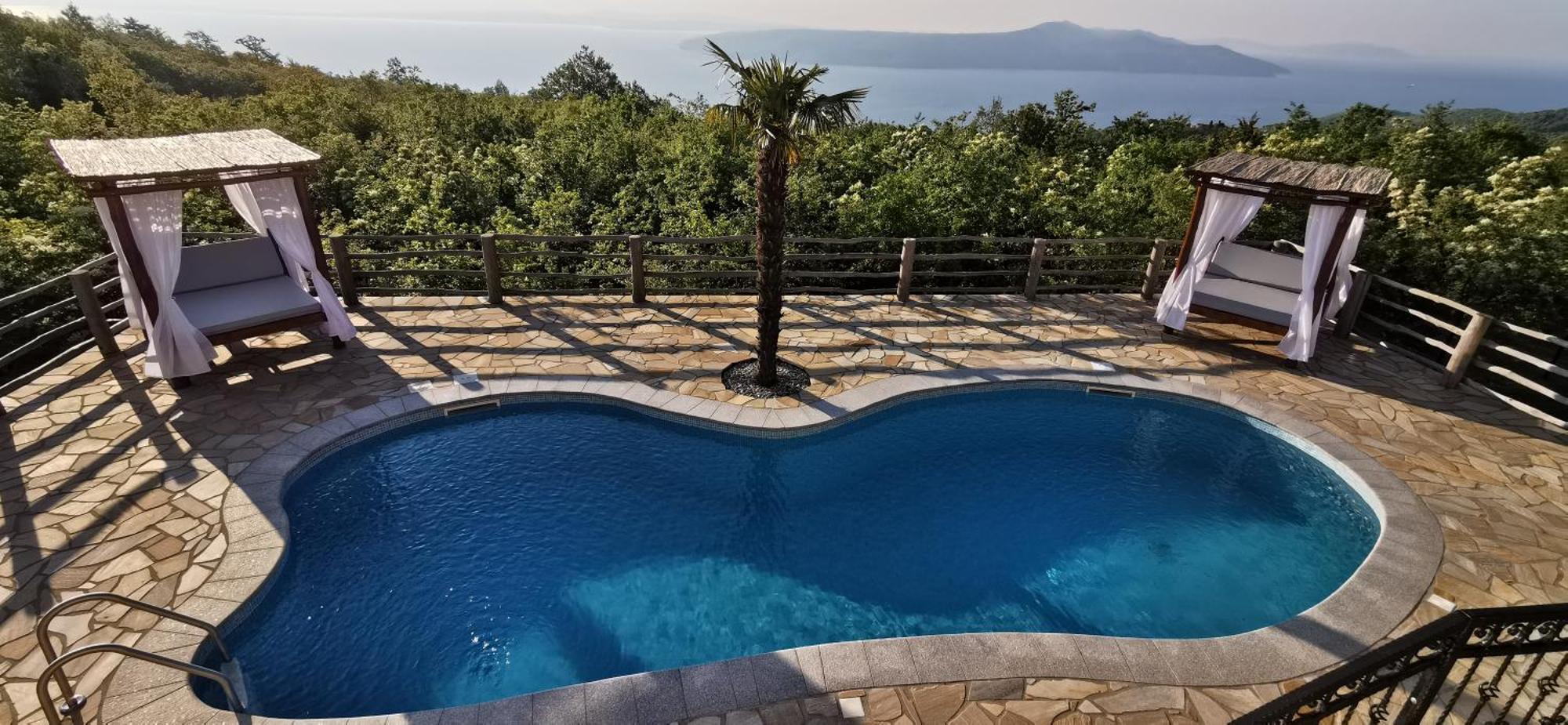 Villa Bora Moscenicka Draga Bed&Breakfast Moscenice Eksteriør bilde